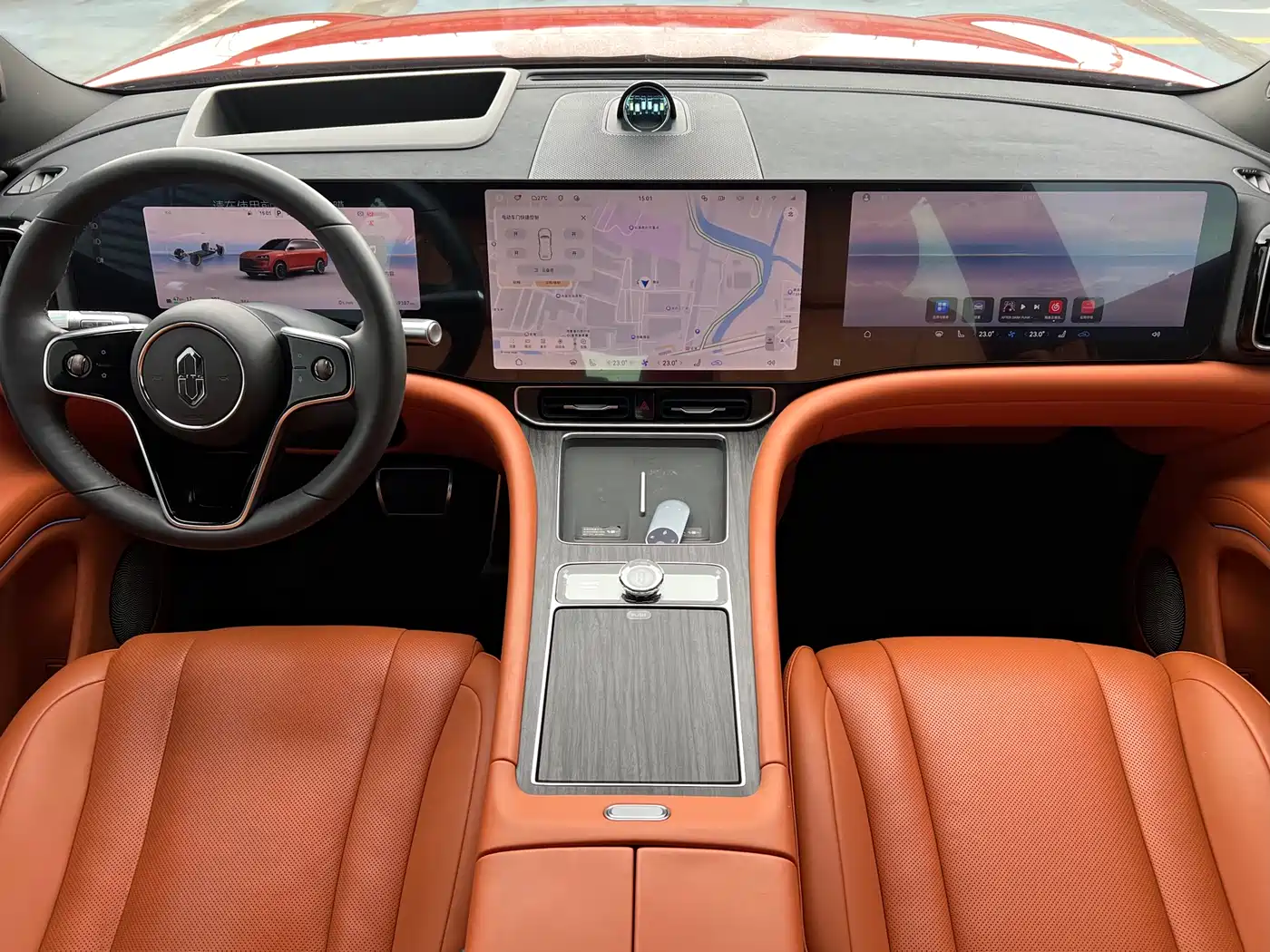 AITO Wenjie AITO M9 2024 Range Extender Ultra 52kWh 6-seater фото 9