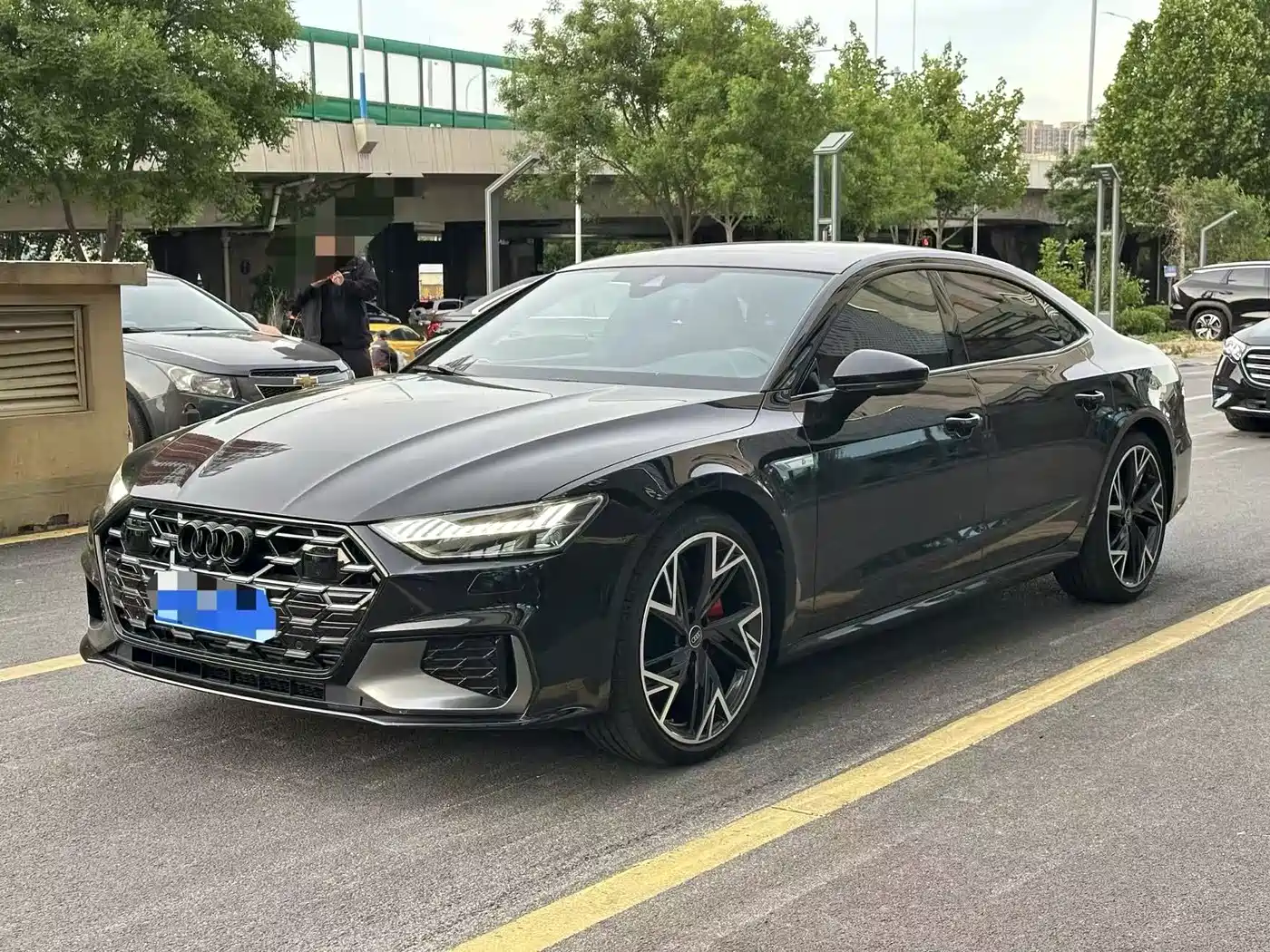 Audi A7L 2024 45 TFSI quattro Black Warrior Edition