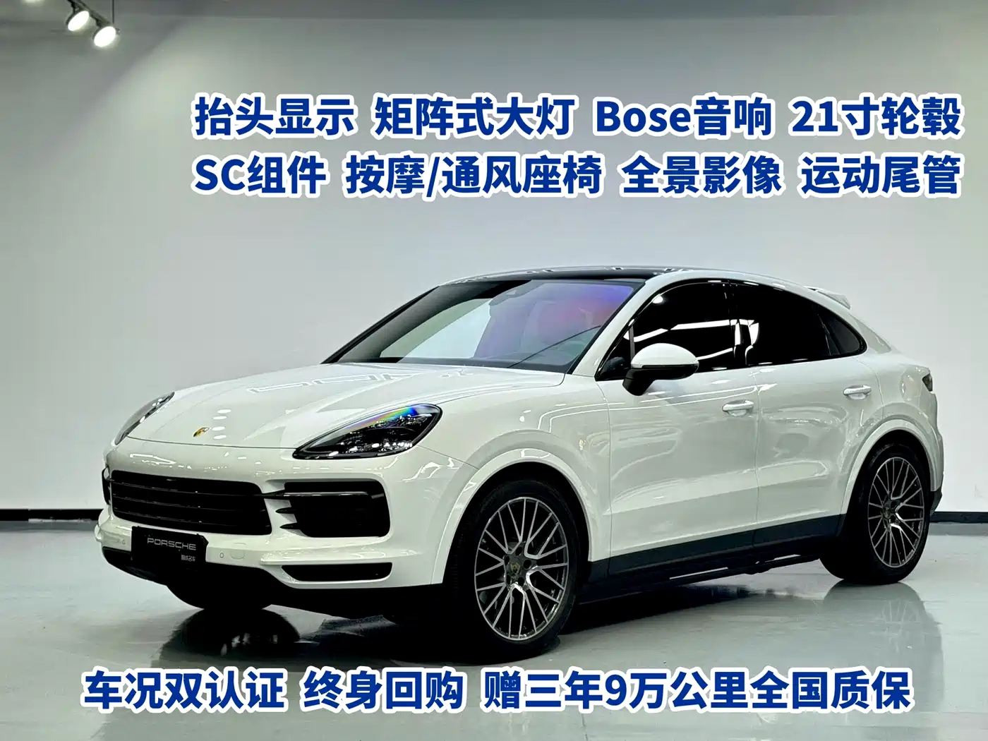 Porsche Cayenne 2022 Cayenne Coupé 3.0T Platinum Edition