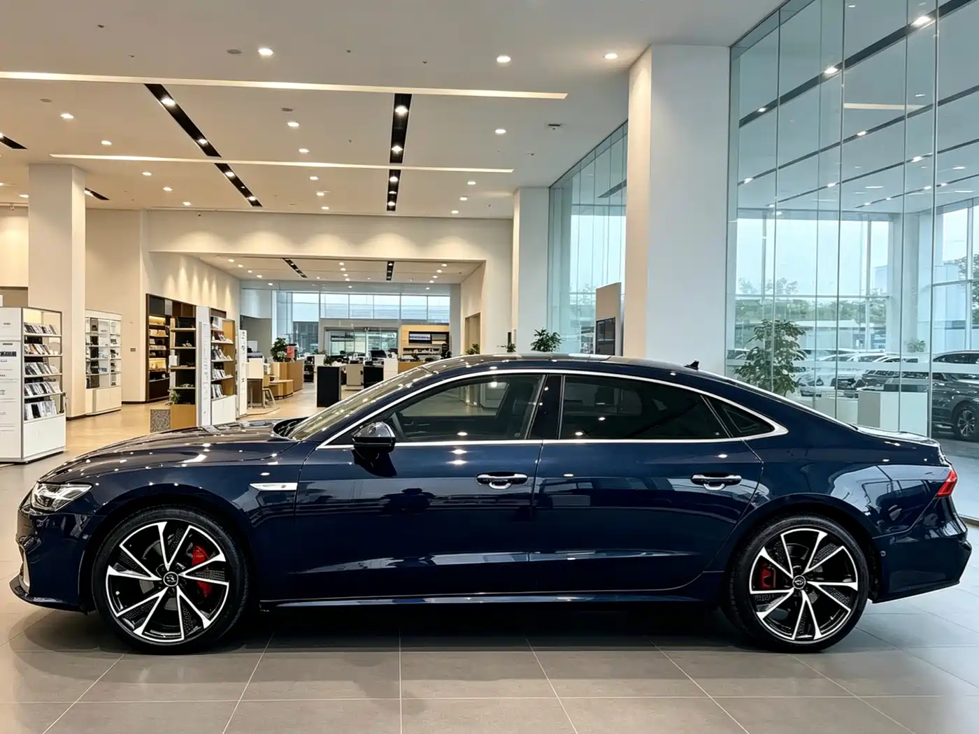 Audi A7L 2024 45TFSI quattro S-line Vision Edition Crystal Package фото 5