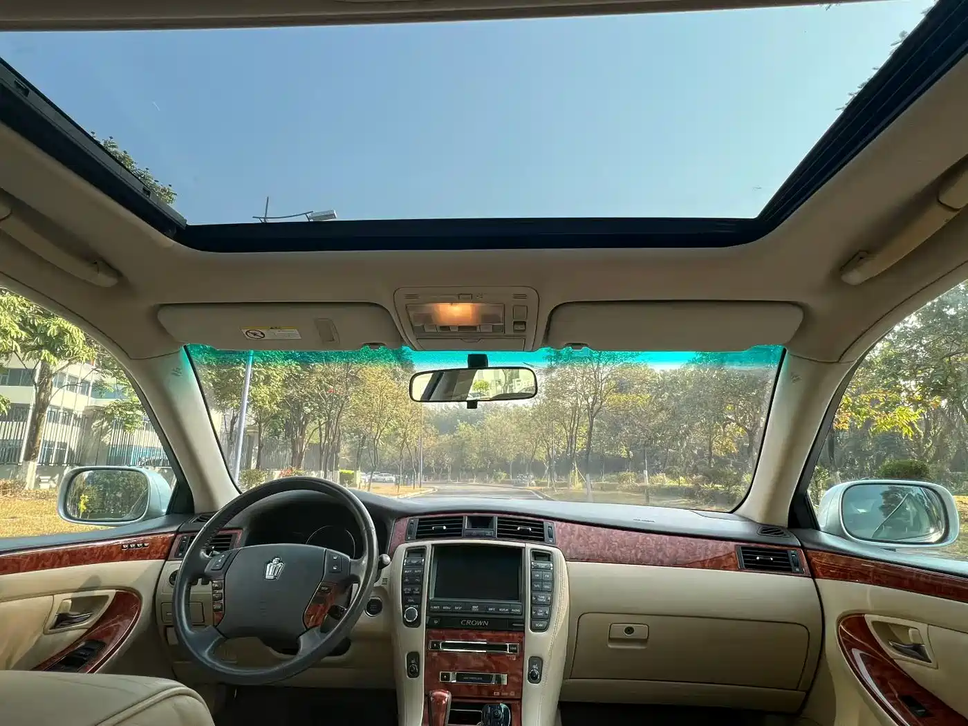 Toyota Crown 2007 3.0L Royal Saloon Fashion Navigation фото 8