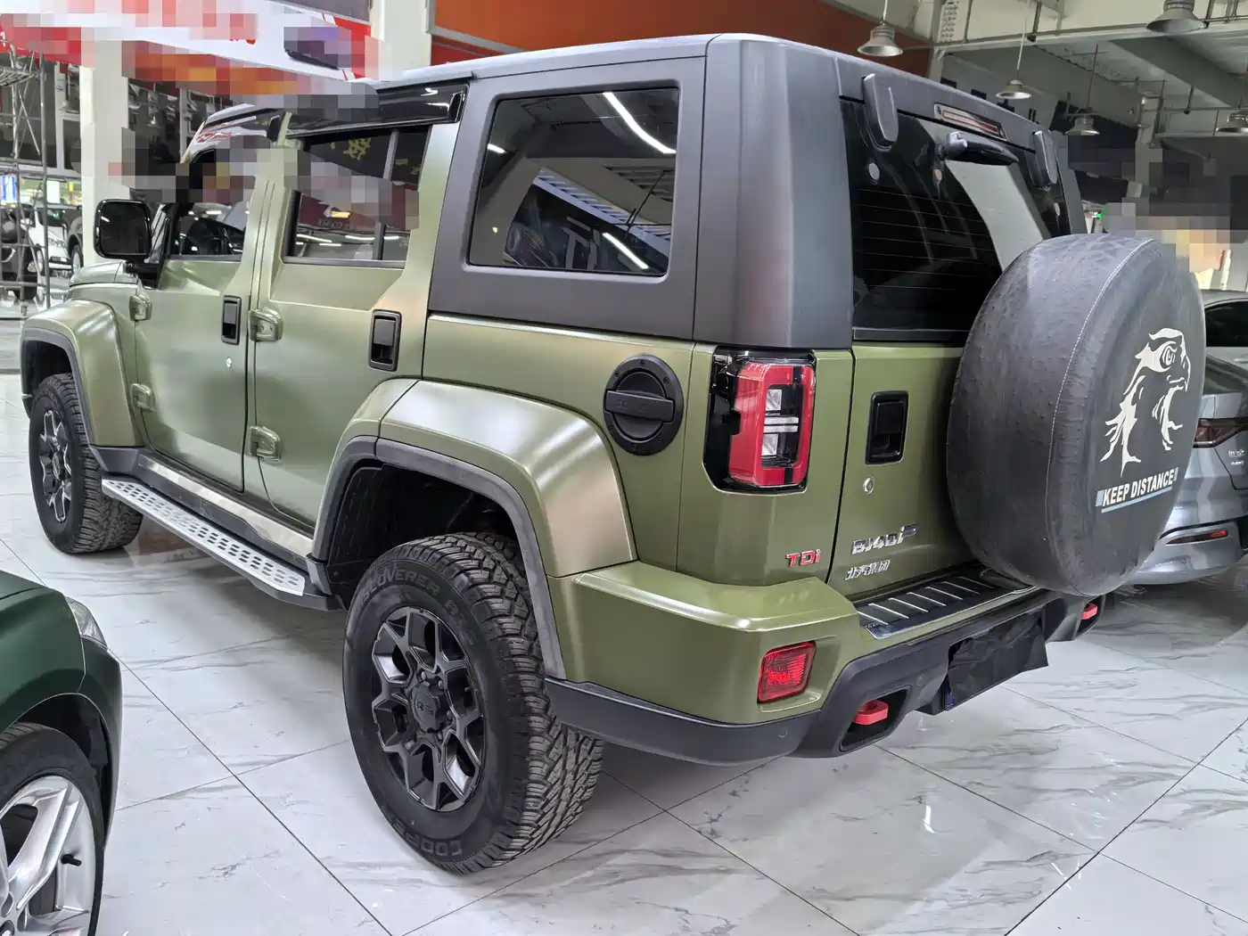 BAIC ORV Beijing Offroad BJ40 2023 2.0D Automatic 4WD Blade Hero Edition Knight Type фото 4