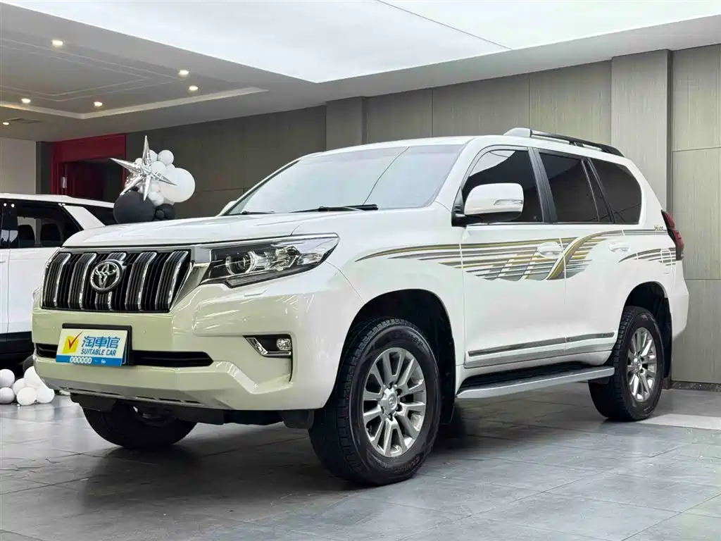 Toyota Prado 2019 3.5L Automatic TX-L Zunxiang Edition with Rear-mounted Spare Tire