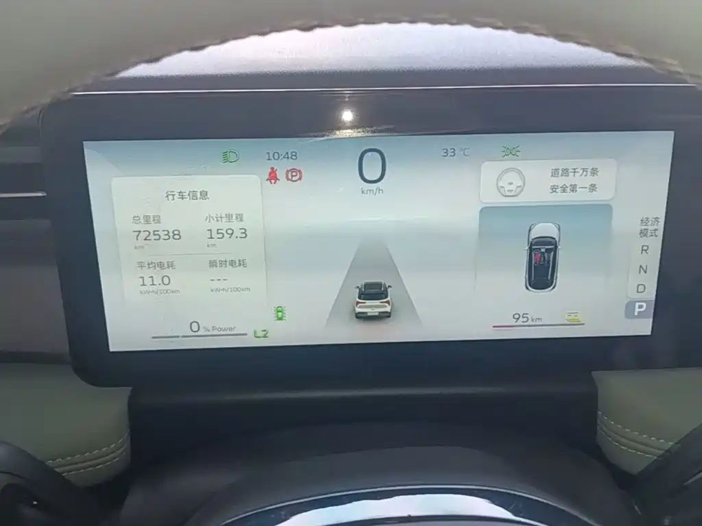 Geely Geometry E Firefly 2024 2024 Model 401km Fluorescent