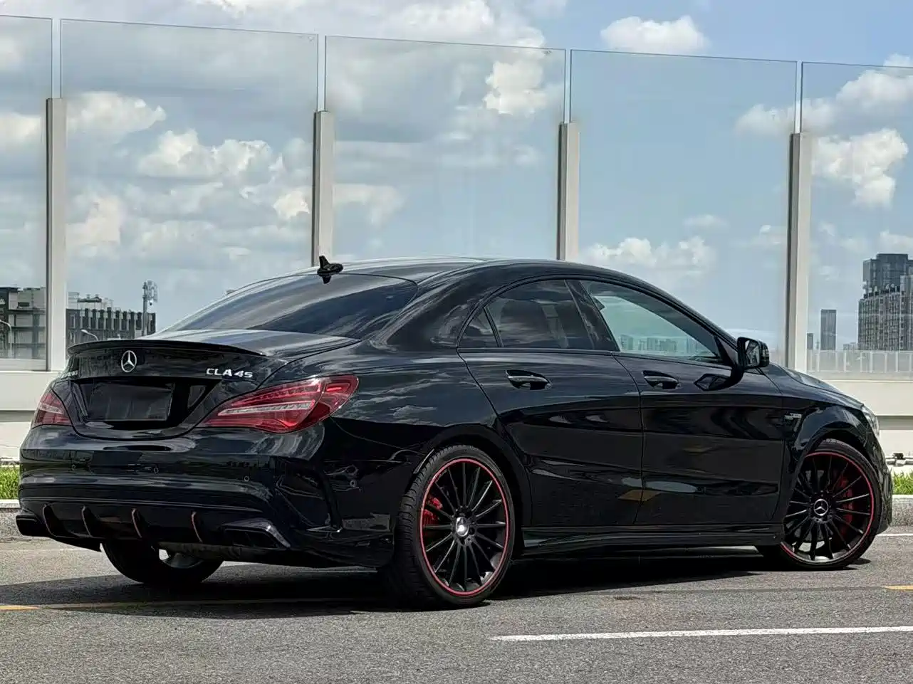 Mercedes-Benz CLA AMG 2019 2017 Facelift AMG CLA 45 4MATIC