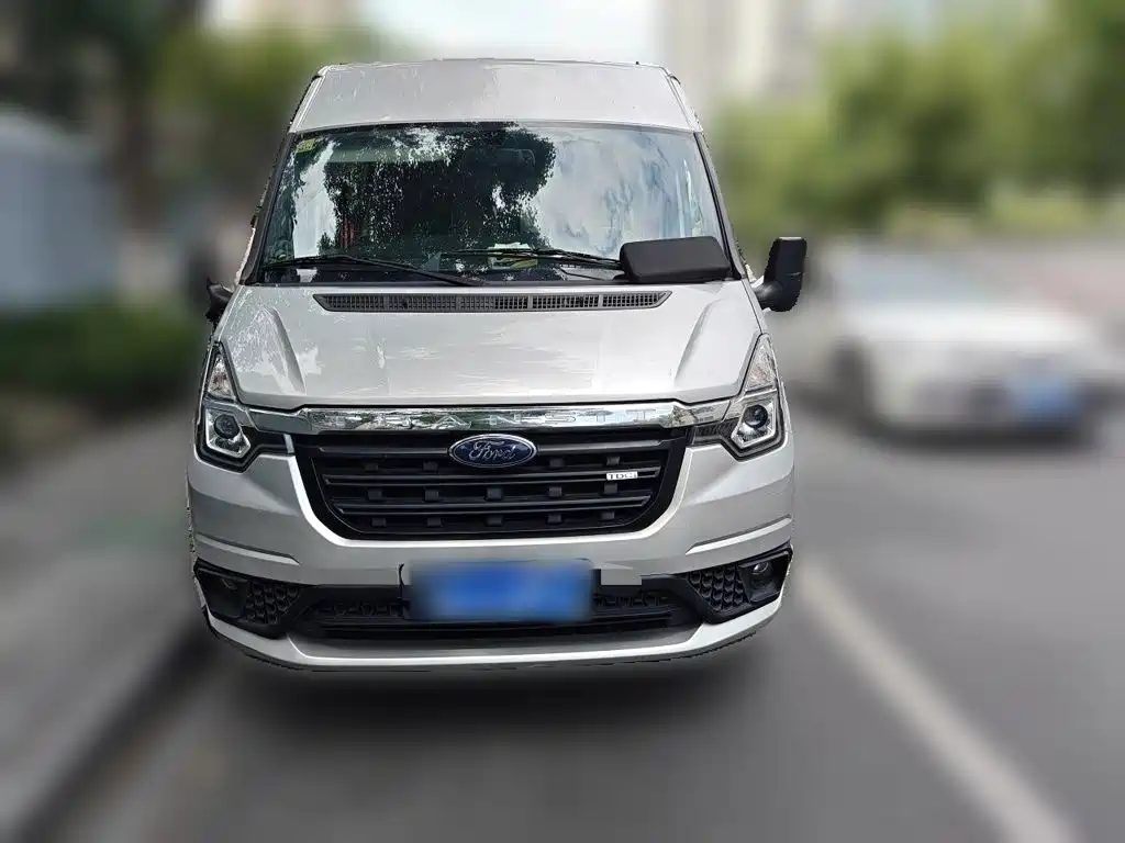 Ford New Generation Transit 2021 2021 Model 2.2T Automatic Logistics Vehicle Pro Long Wheelbase 7-Seat Medium Roof China VI