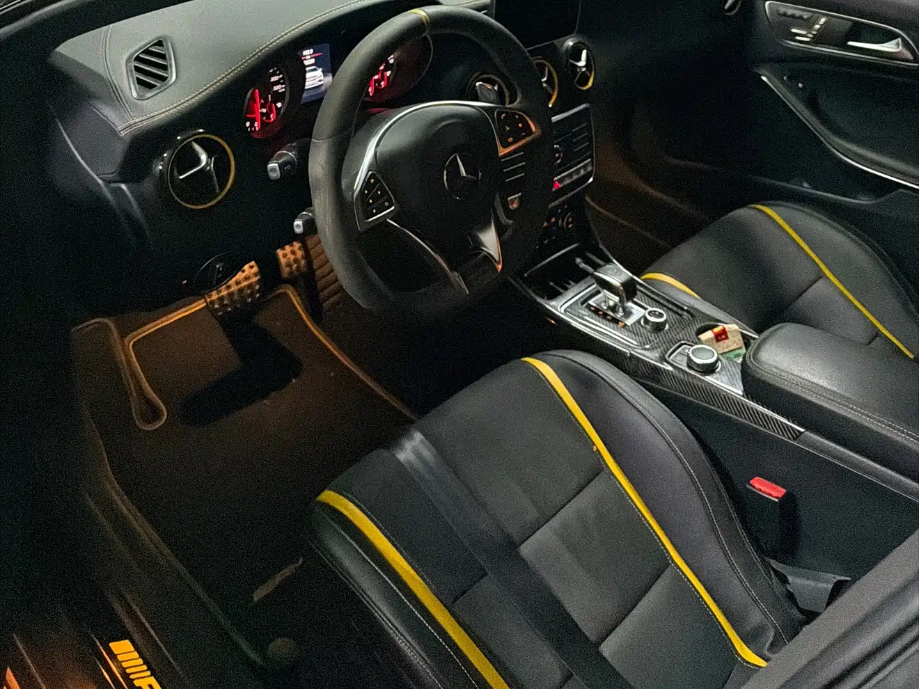 Mercedes-Benz CLA AMG 2017 Model AMG CLA 45 4MATIC Night Thunder Limited Edition фото 9