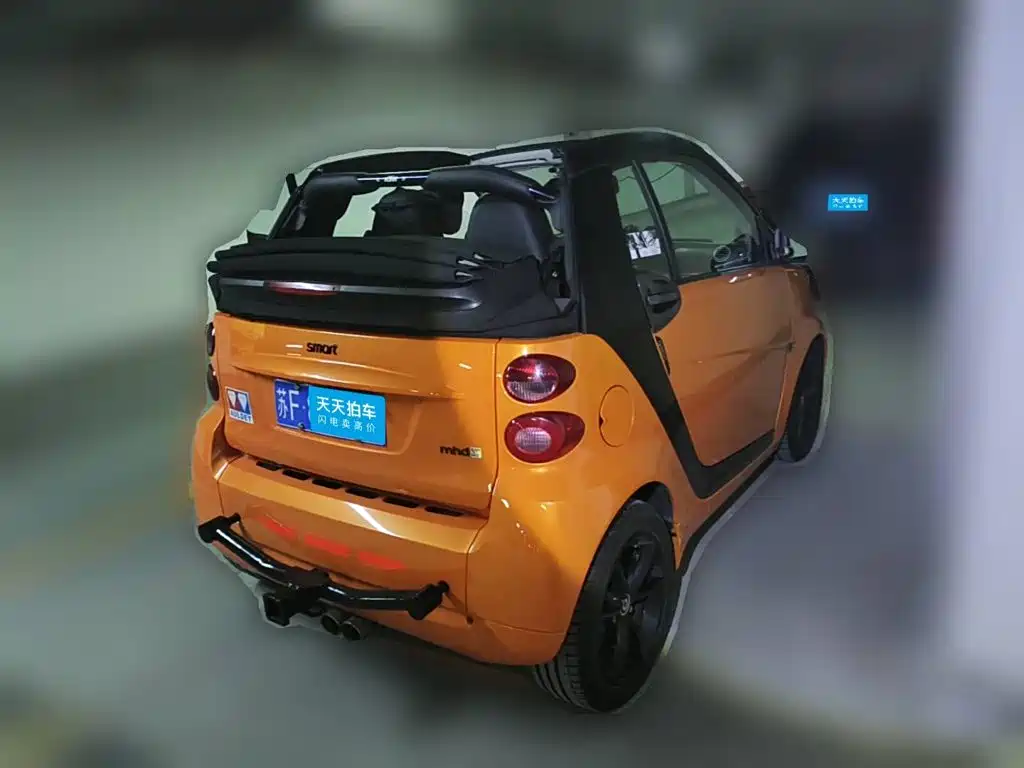 smart fortwo 2011 2011 1.0 MHD Convertible Burning Orange Edition