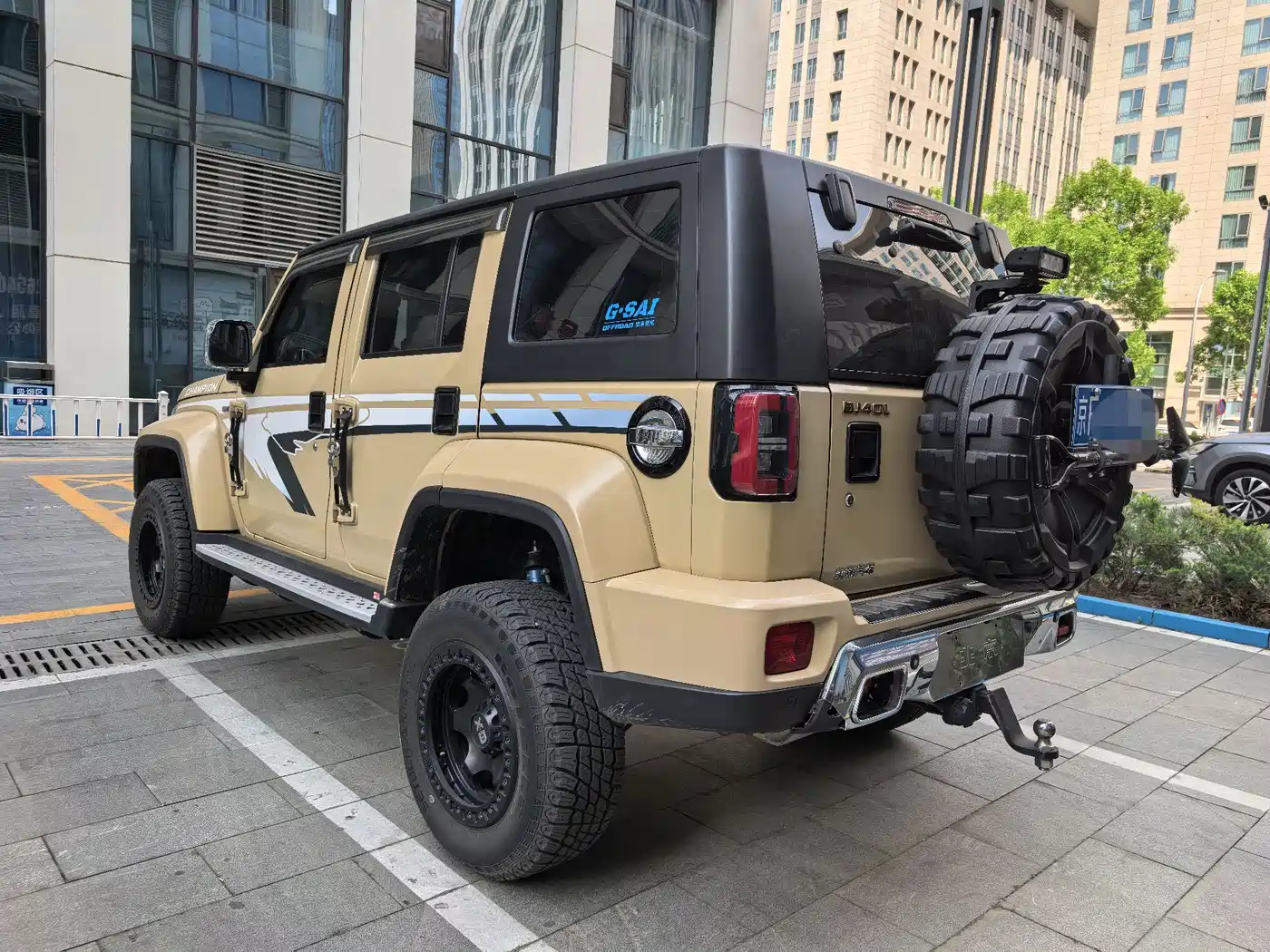 BAIC ORV Beijing Offroad BJ40 2019 2.3T Auto 4WD Hanta Champion Edition China VI фото 6