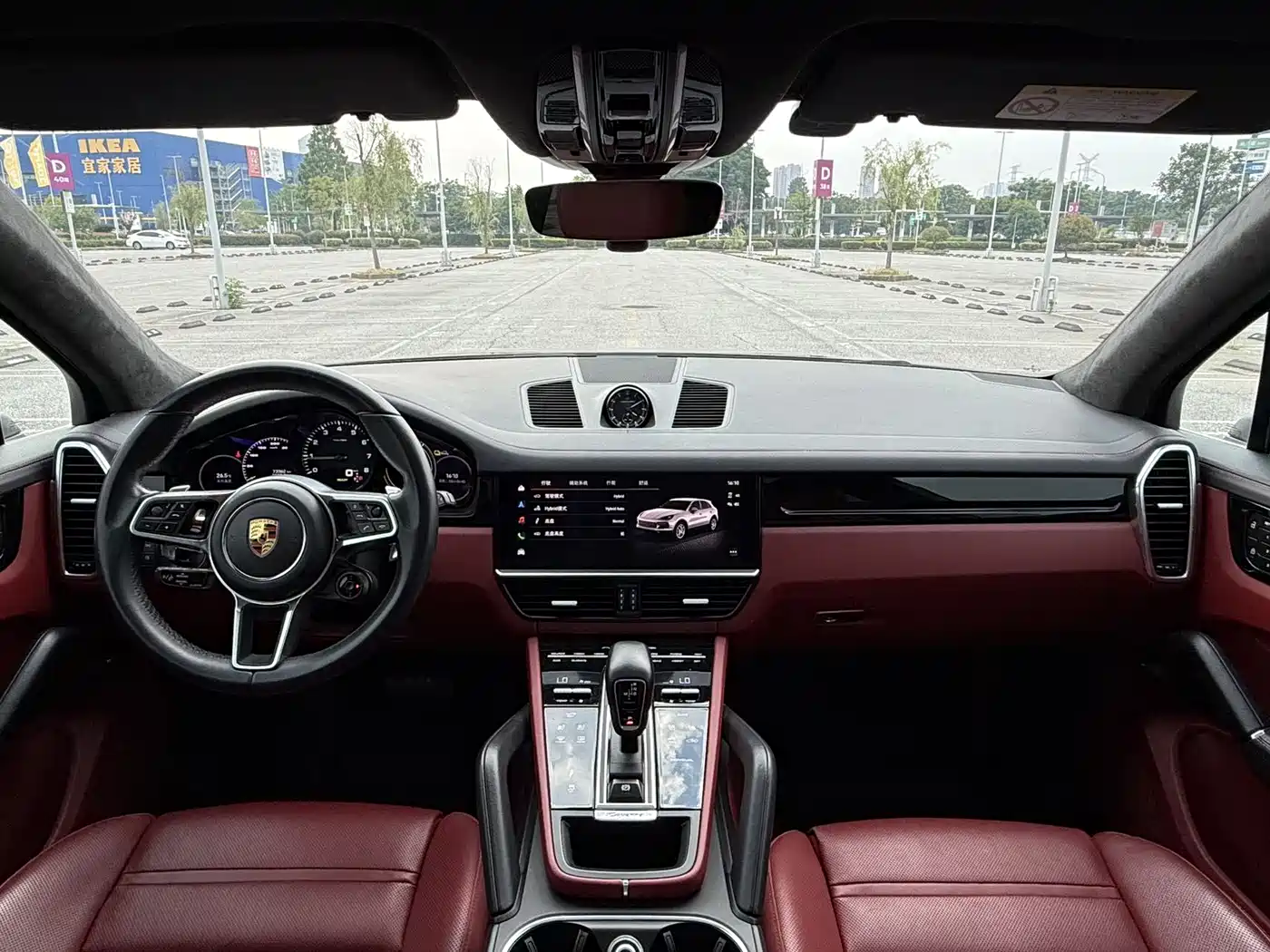 Porsche Cayenne New Energy 2021 Cayenne E-Hybrid 2.0T фото 10