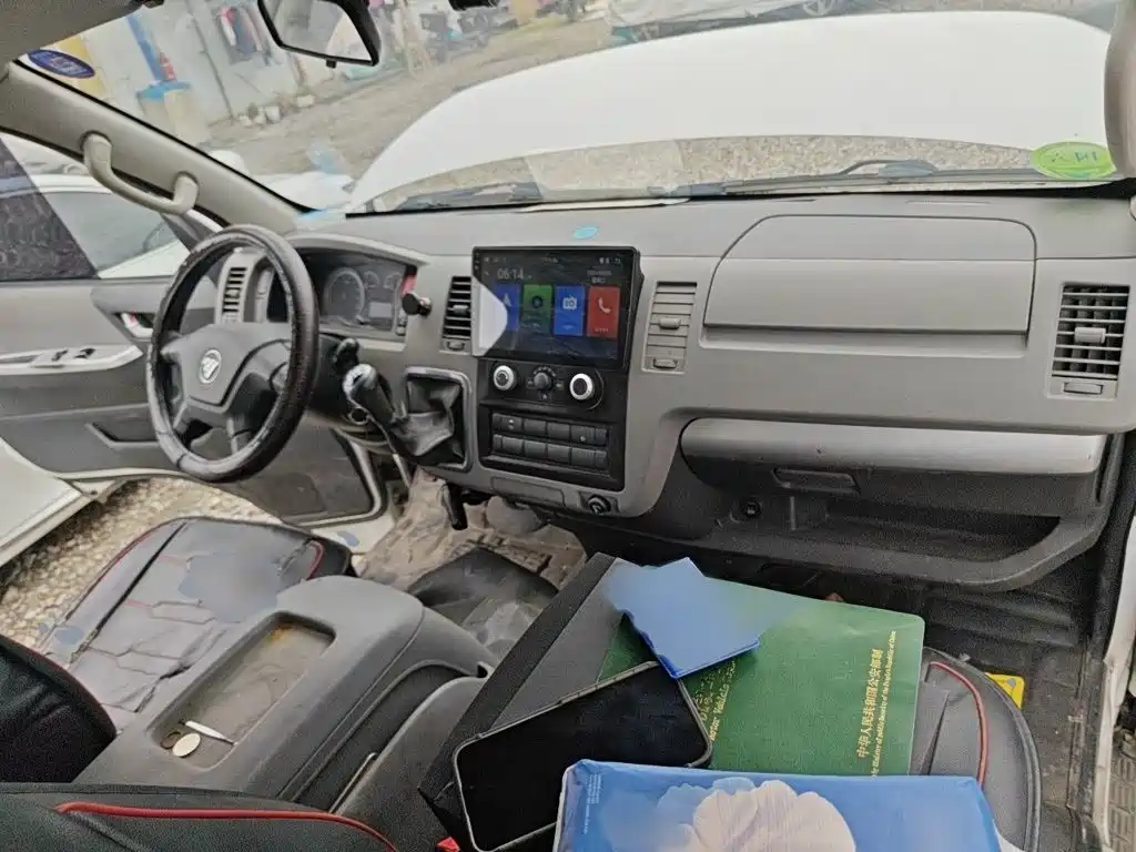 Foton Fengjing G7 2022 2021 Model 2.0T Diesel Commercial Version Long Wheelbase High Roof 2-Seater Cargo Van D20TCIF1