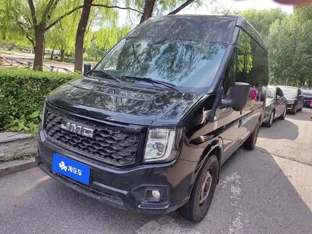 Jiangling JMC Fushun 2025 Model 2.0T 6MT Diesel Short Wheelbase Low Roof Commercial MPV 5/6 Seats with Dual Swing Doors