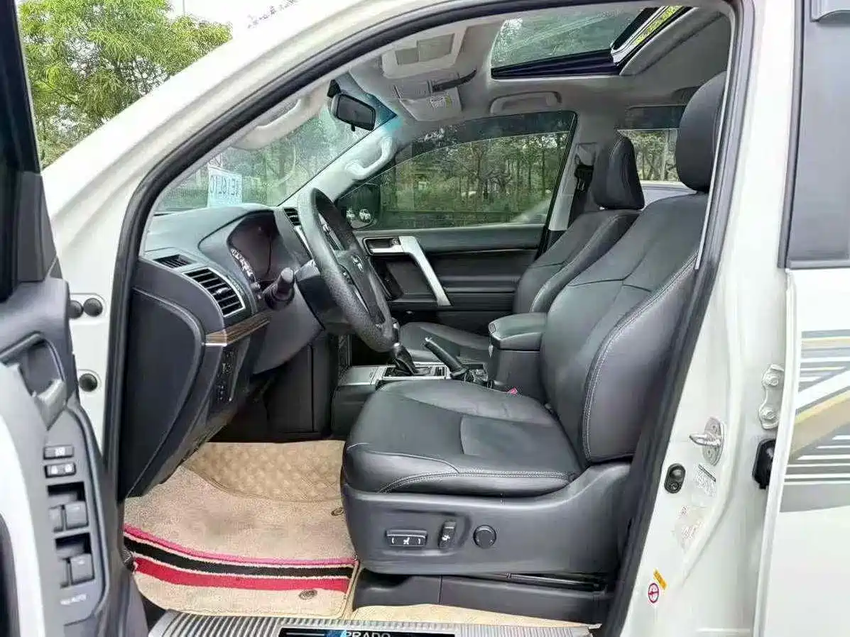 Toyota Prado 2018 3.5L Automatic TX-L Rear-mounted Spare Tire фото 5