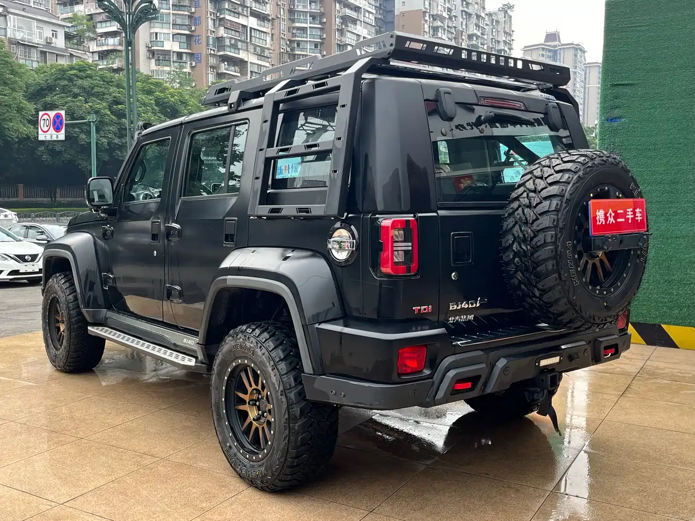 BAIC ORV Beijing Offroad BJ40 2023 2.0D Automatic 4WD Blade Hero Edition Knight Type фото 13