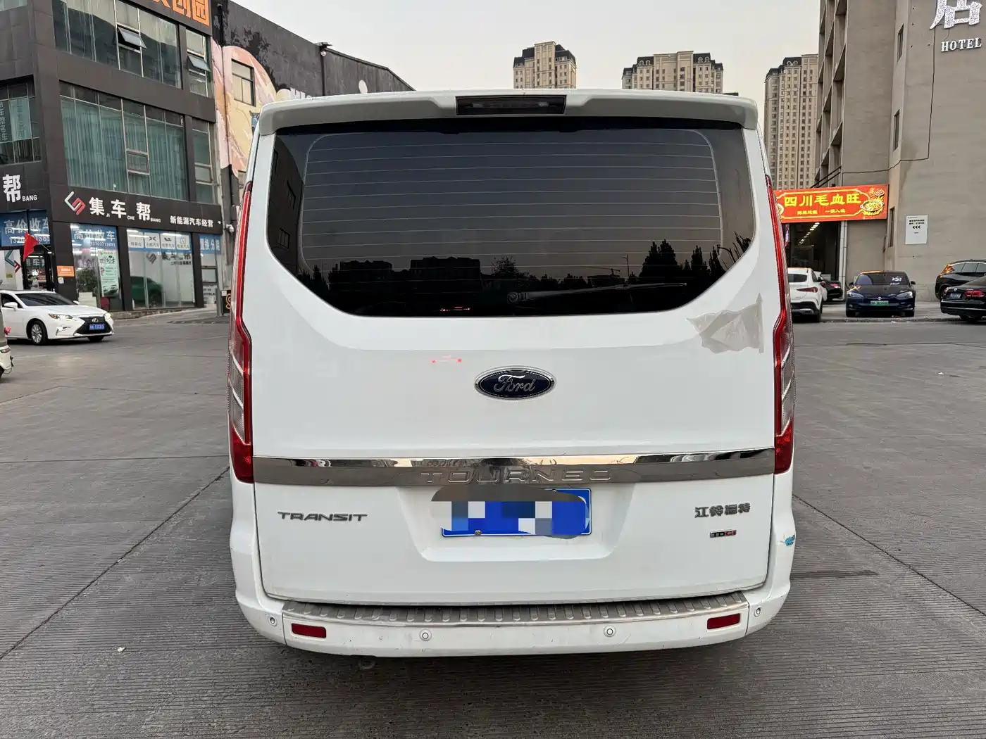 Ford Transit 2019 2019 2.0T Diesel Business Travel Short Wheelbase Low Roof 7-seater China VI