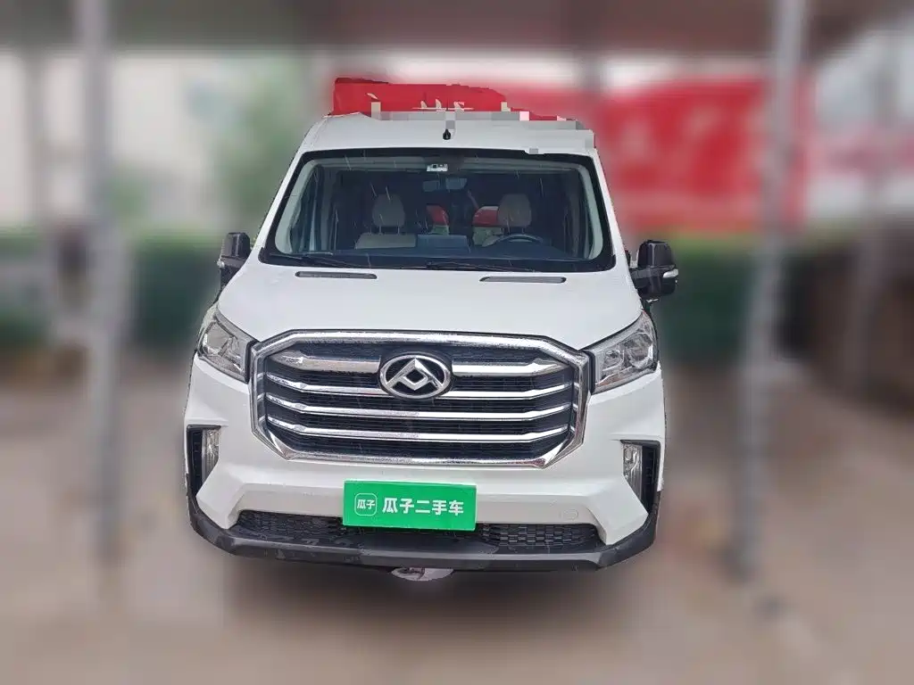 SAIC Maxus Xintu V90 2023 2022 2.0T Manual Zhida RWD Long Wheelbase High Roof Single Rear Tire 9-Seater
