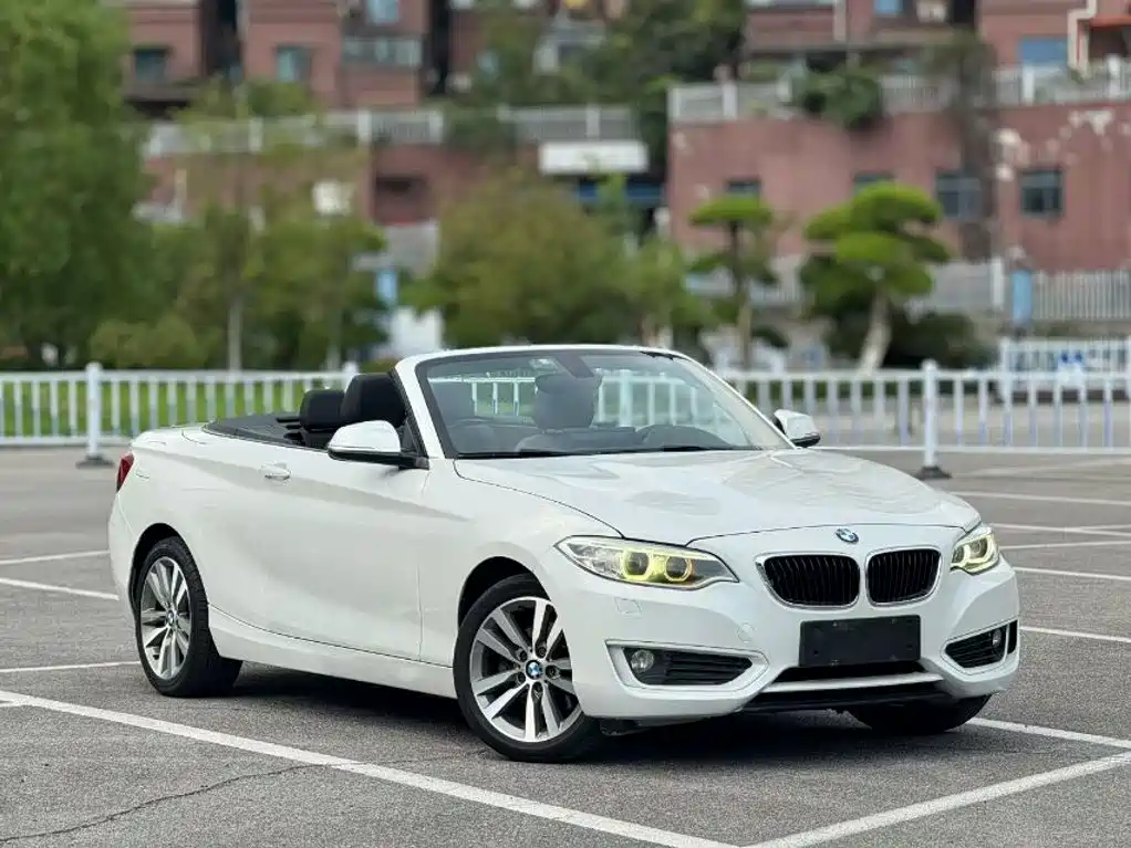 BMW 2 Series (Import) 2016 2015 220i Convertible Coupe Leading