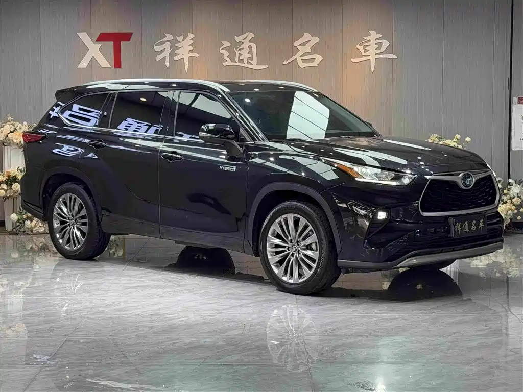Toyota Highlander 2024 2023 2.5L Smart Hybrid Dual Engine AWD Luxury 7-Seater