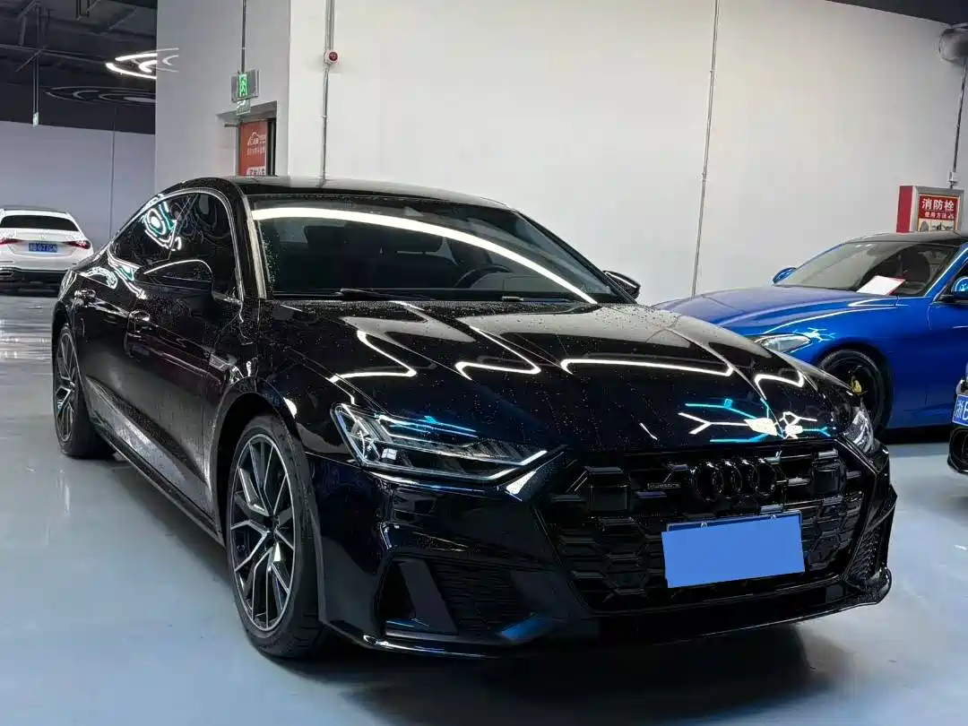 Audi A7L 2022 45 TFSI quattro S-line Vision Gloss Black Package фото 3