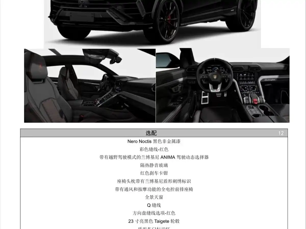 Lamborghini Urus 2023 4.0T V8 S фото 11