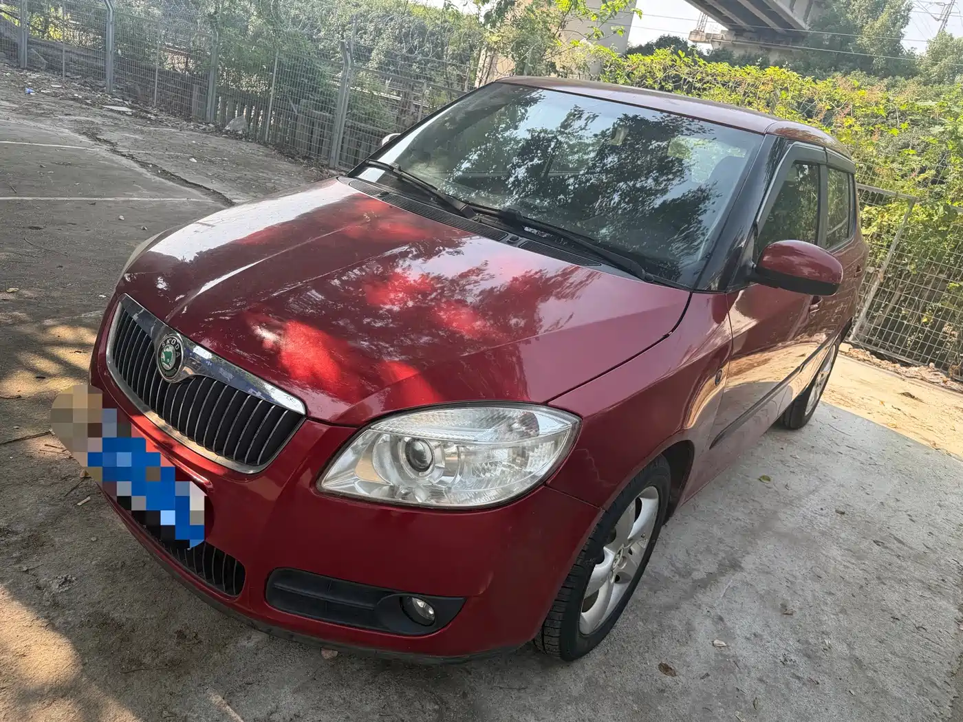 Škoda Fabia 2009 — пригон из Китая