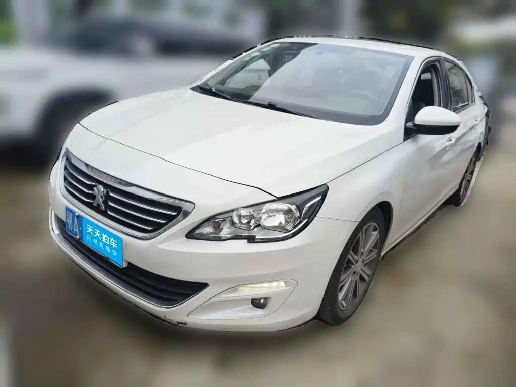 Peugeot 408 2014 — пригон из Китая