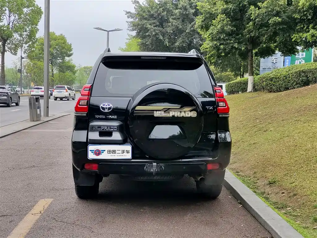 Toyota Prado 2018 3.5L Automatic TX-L NAVI Rear-mounted Spare Tire фото 5