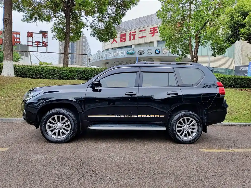 Toyota Prado 2018 3.5L Automatic TX-L NAVI Rear-mounted Spare Tire фото 3