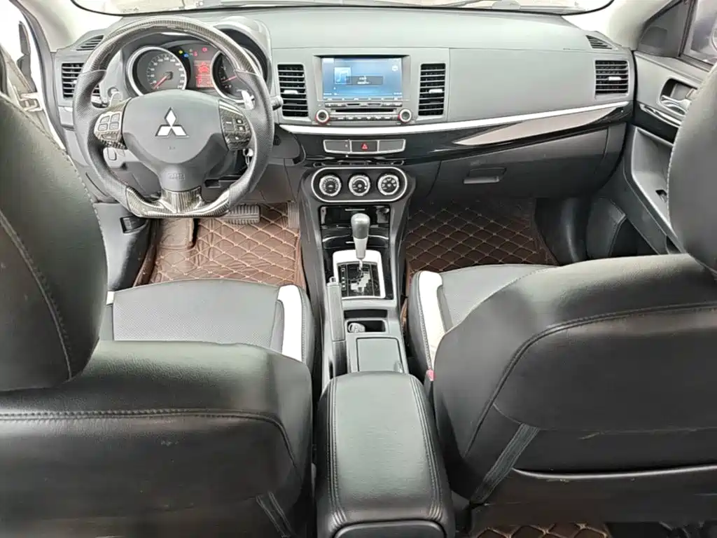 Mitsubishi Lancer EX 2018 2016 1.8L CVT Black & White Replica