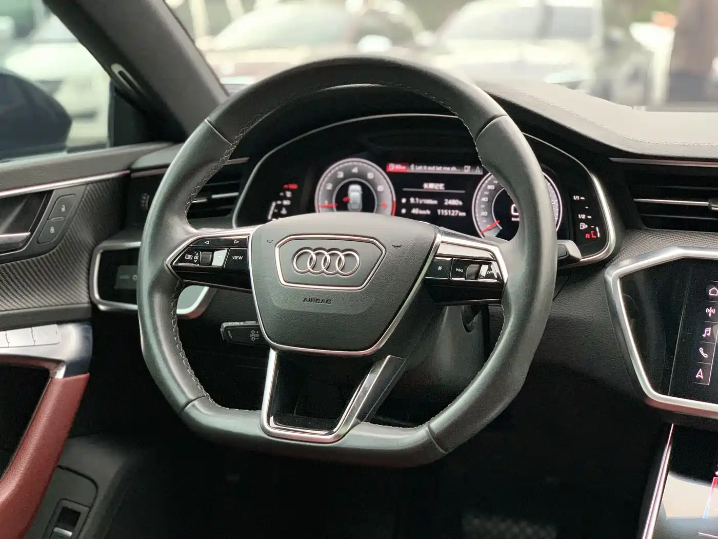 Audi A7L 2023 45 TFSI quattro S-line Black Warrior Edition фото 19