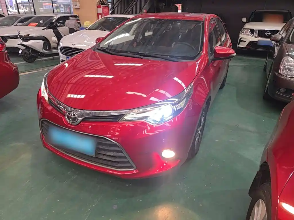Toyota Levin 2016 — пригон из Китая