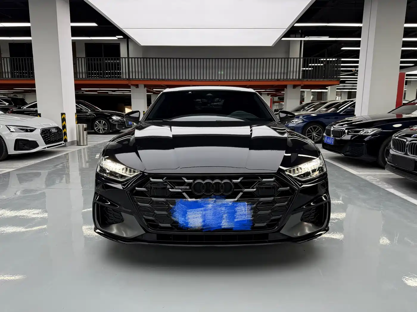 Audi A7L 2025 2025 Model Year 45 TFSI quattro Black Knight Edition