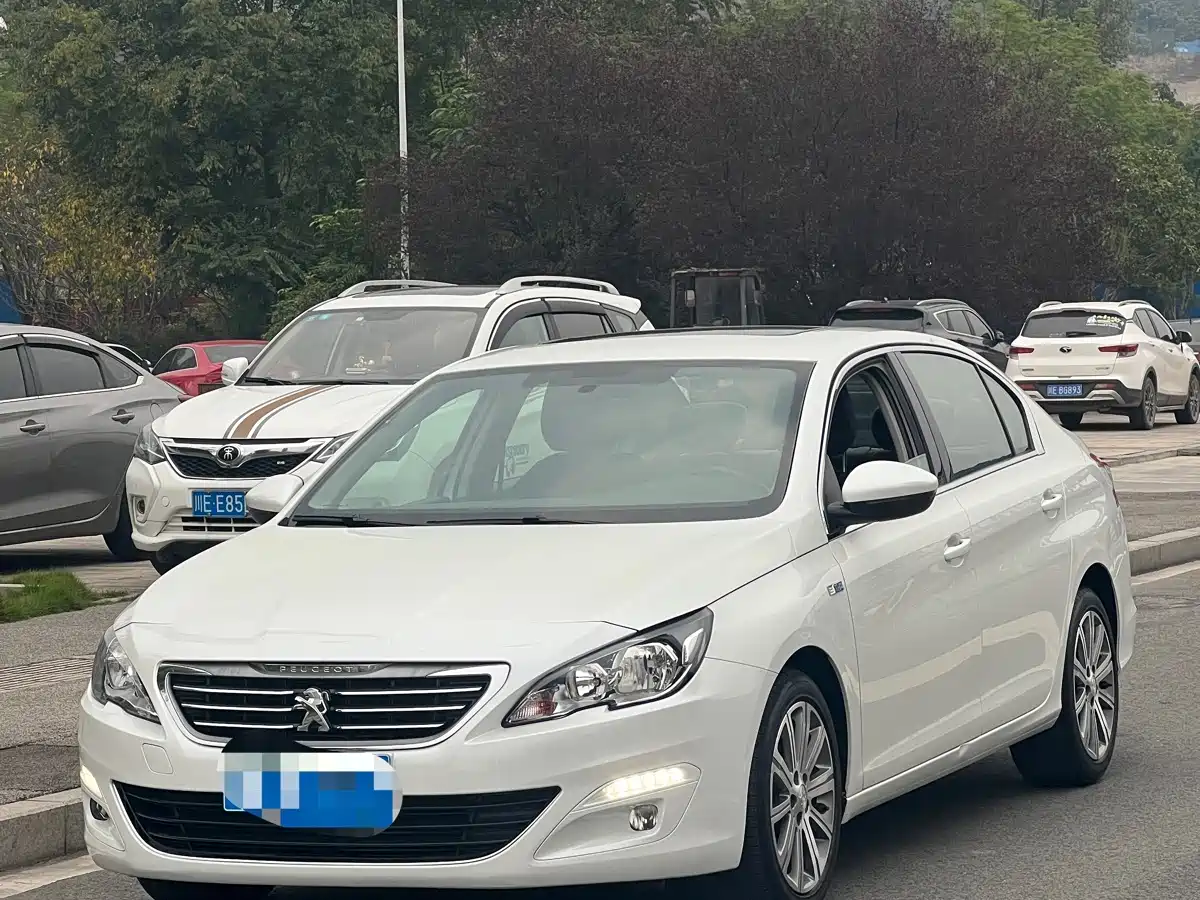 Peugeot 408 2016 — пригон из Китая