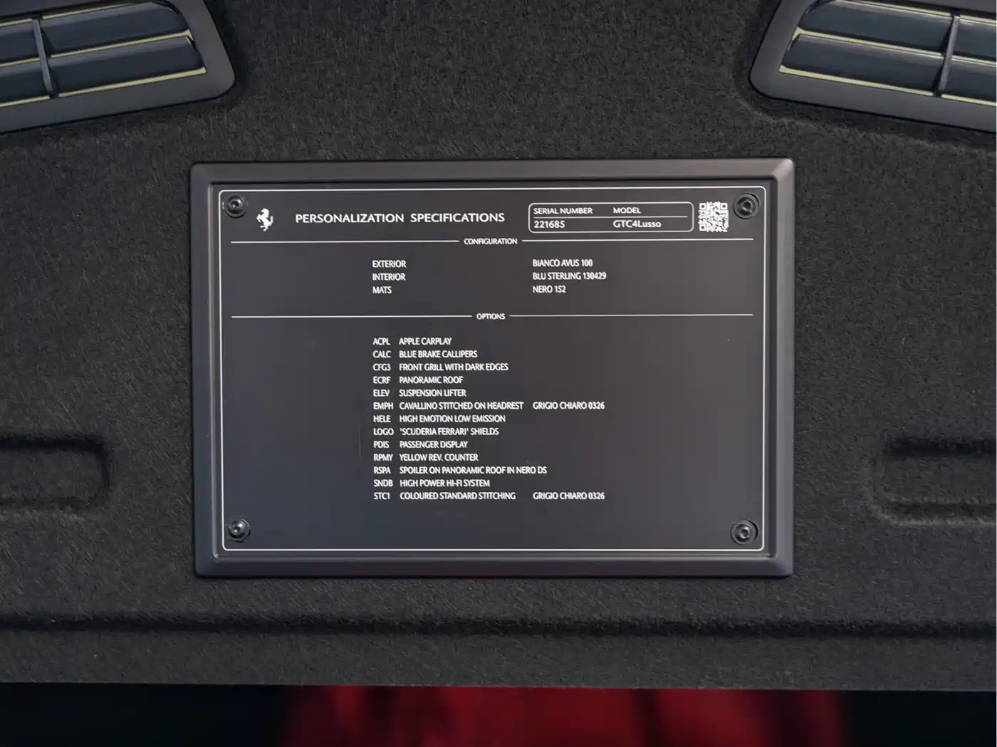Ferrari GTC4Lusso 2017 2016 6.3L V12