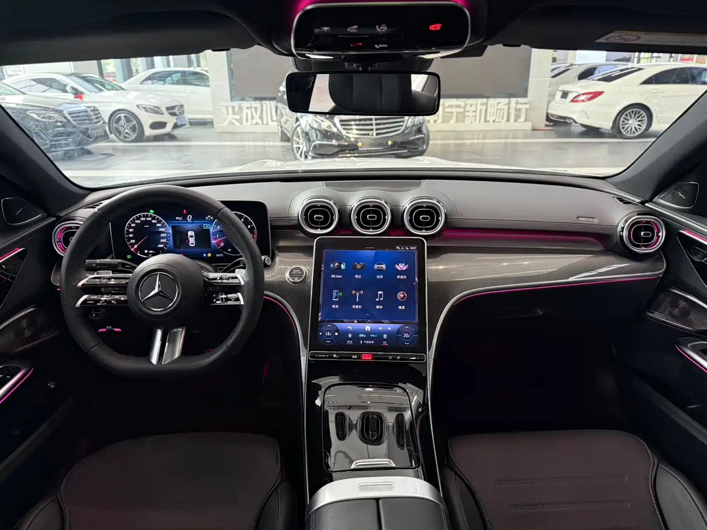 Mercedes-Benz C-Class 2023 C 260 L Night Edition Sport фото 9