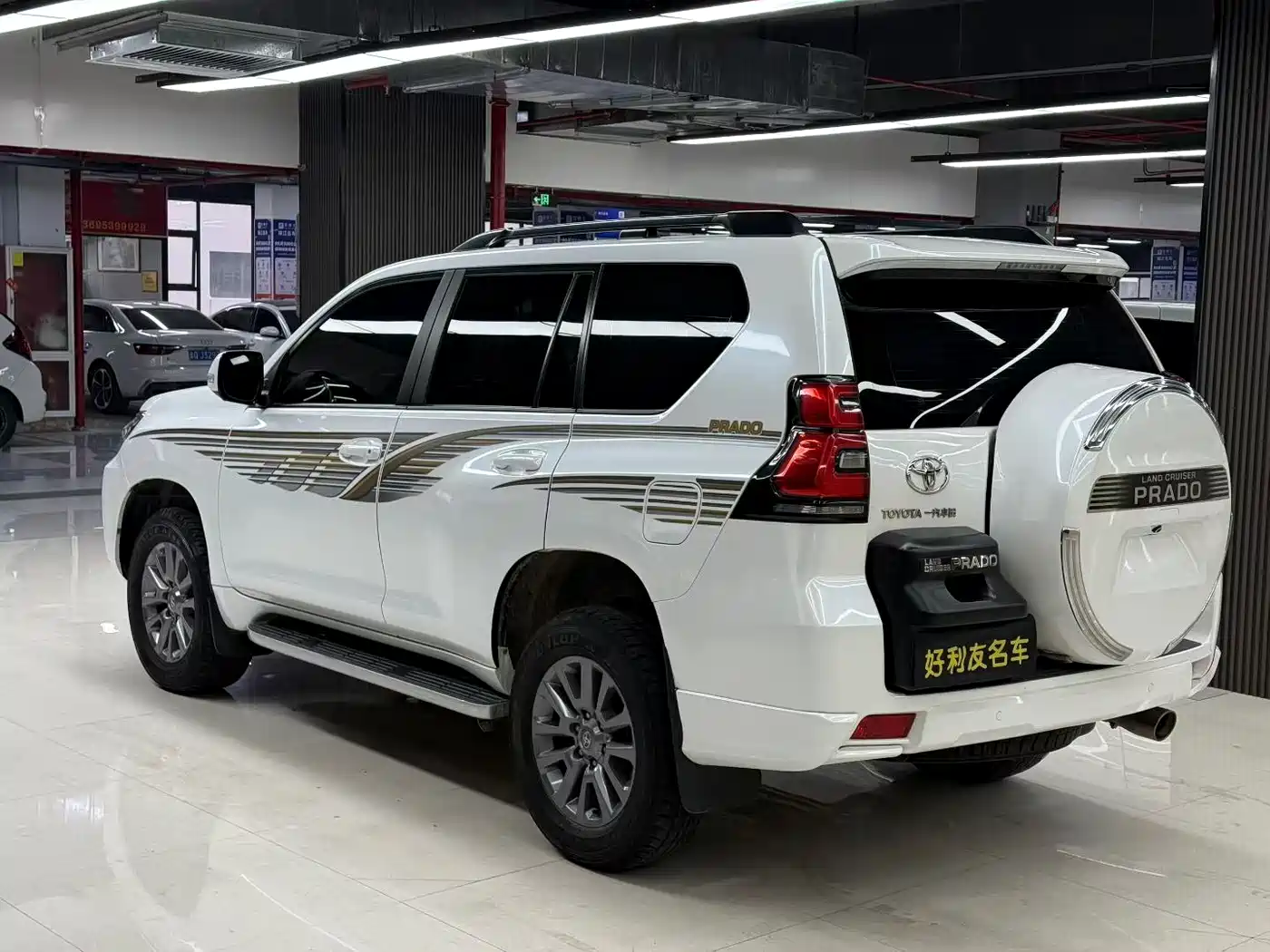 Toyota Prado 2019 3.5L Automatic TX-L Zunxiang Edition with Rear-mounted Spare Tire фото 7
