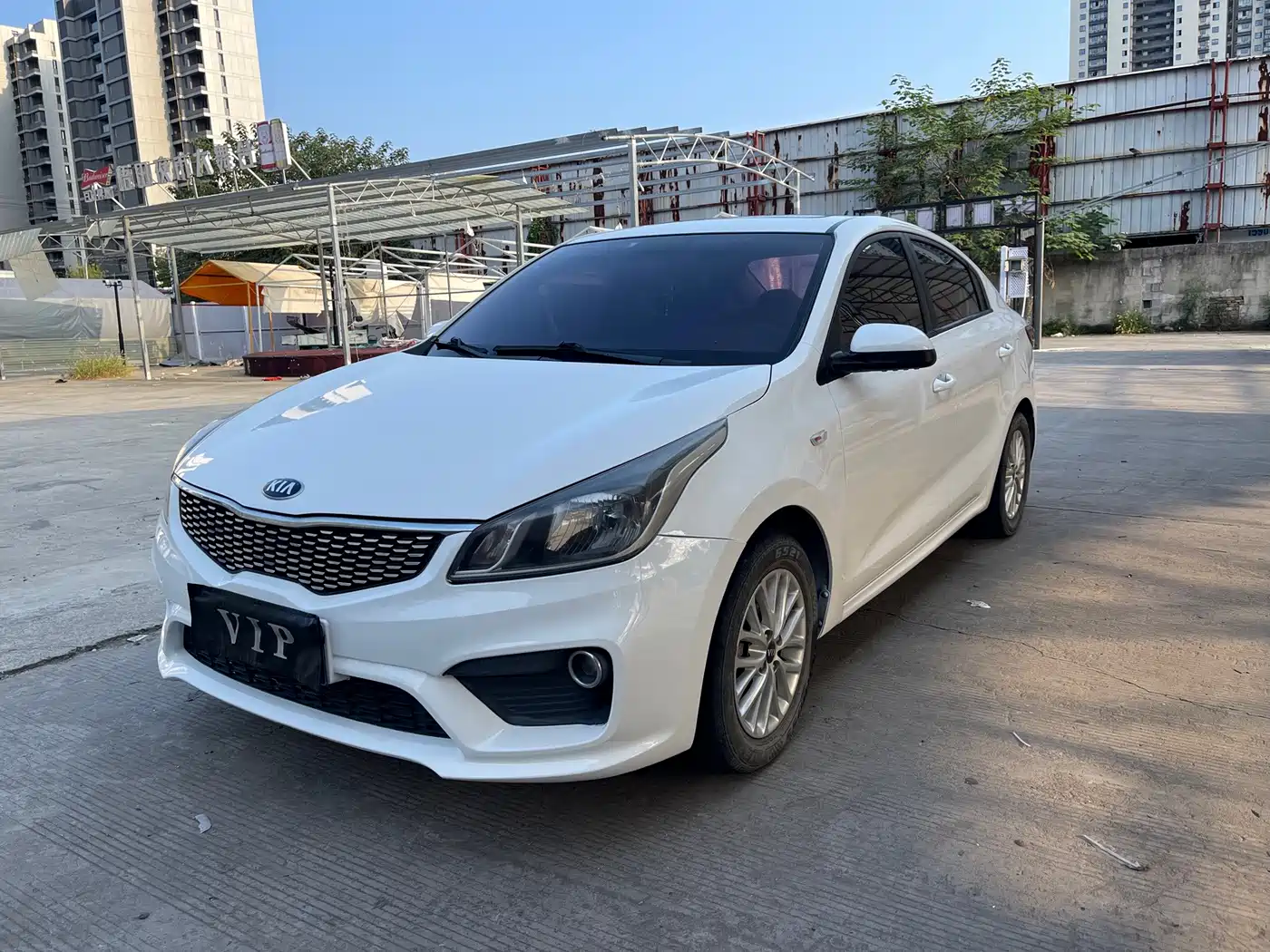 Kia K2 2017 — пригон из Китая