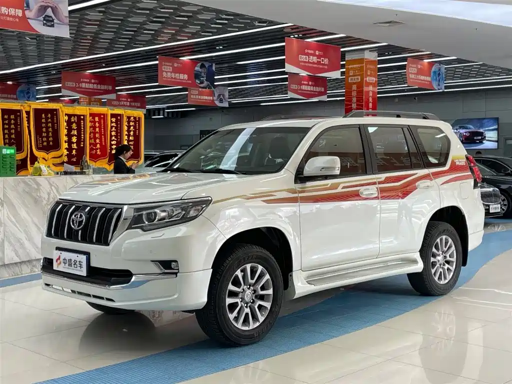 Toyota Prado 2019 3.5L Automatic TX-L Zunxiang Edition with Rear-mounted Spare Tire