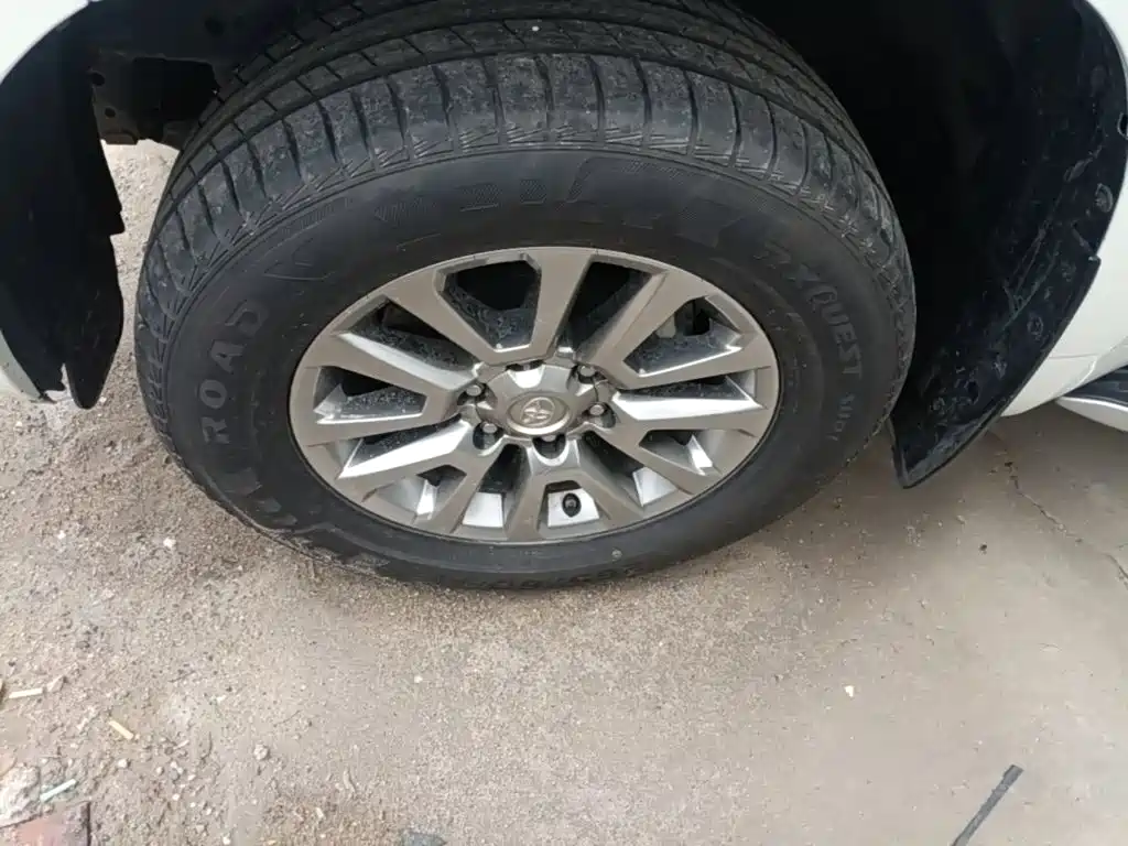 Toyota Prado 2019 2018 3.5L Automatic TX-L NAVI Rear-mounted Spare Tire