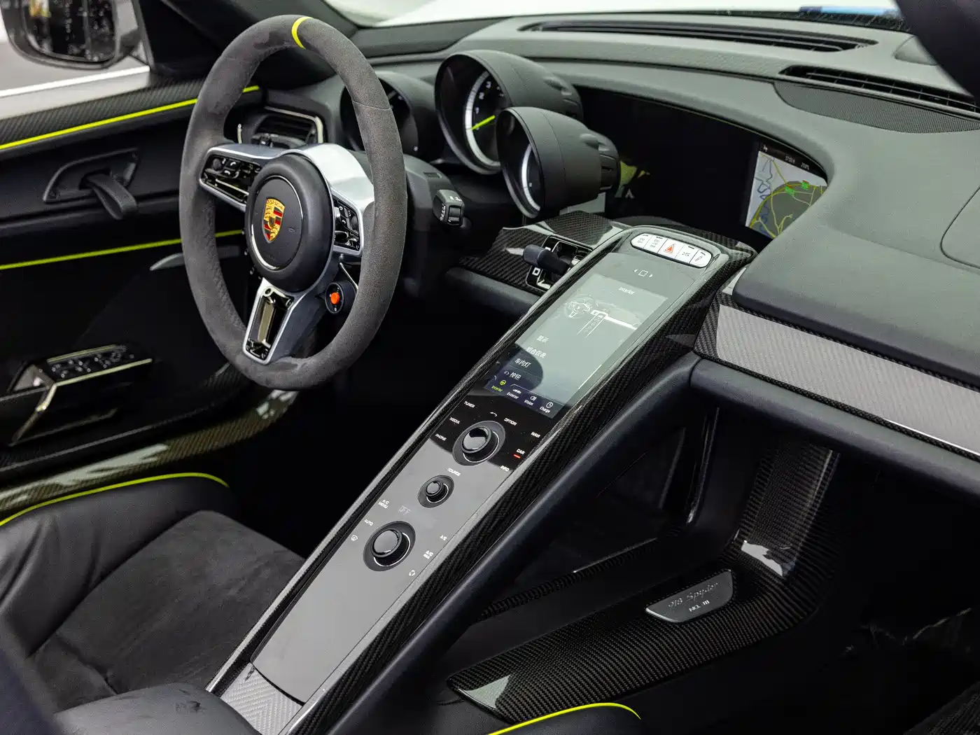 Porsche 918 Spyder 2014 Weissach Package 4.6L фото 10