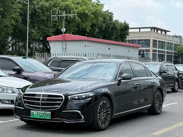 Mercedes-Benz S-Class New Energy 2023 S 450 e L Plug-in Hybrid Sedan — фото 1