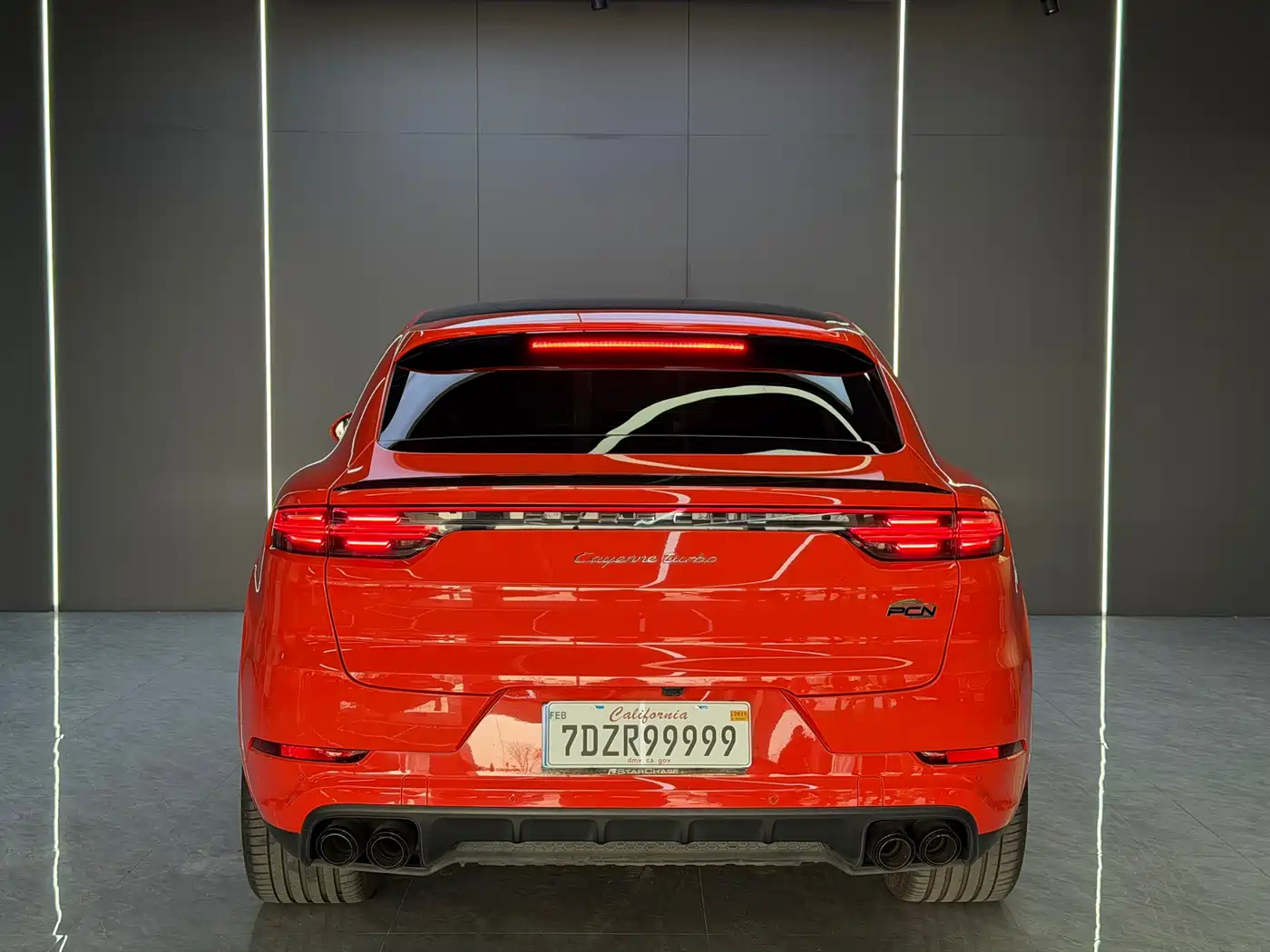 Porsche Cayenne 2019 Cayenne Turbo Coupé 4.0T фото 3