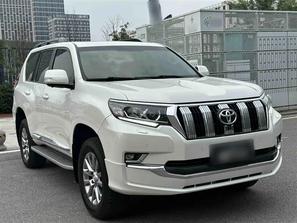 Toyota Prado 2018 3.5L Automatic TX-L Rear-mounted Spare Tire фото 5