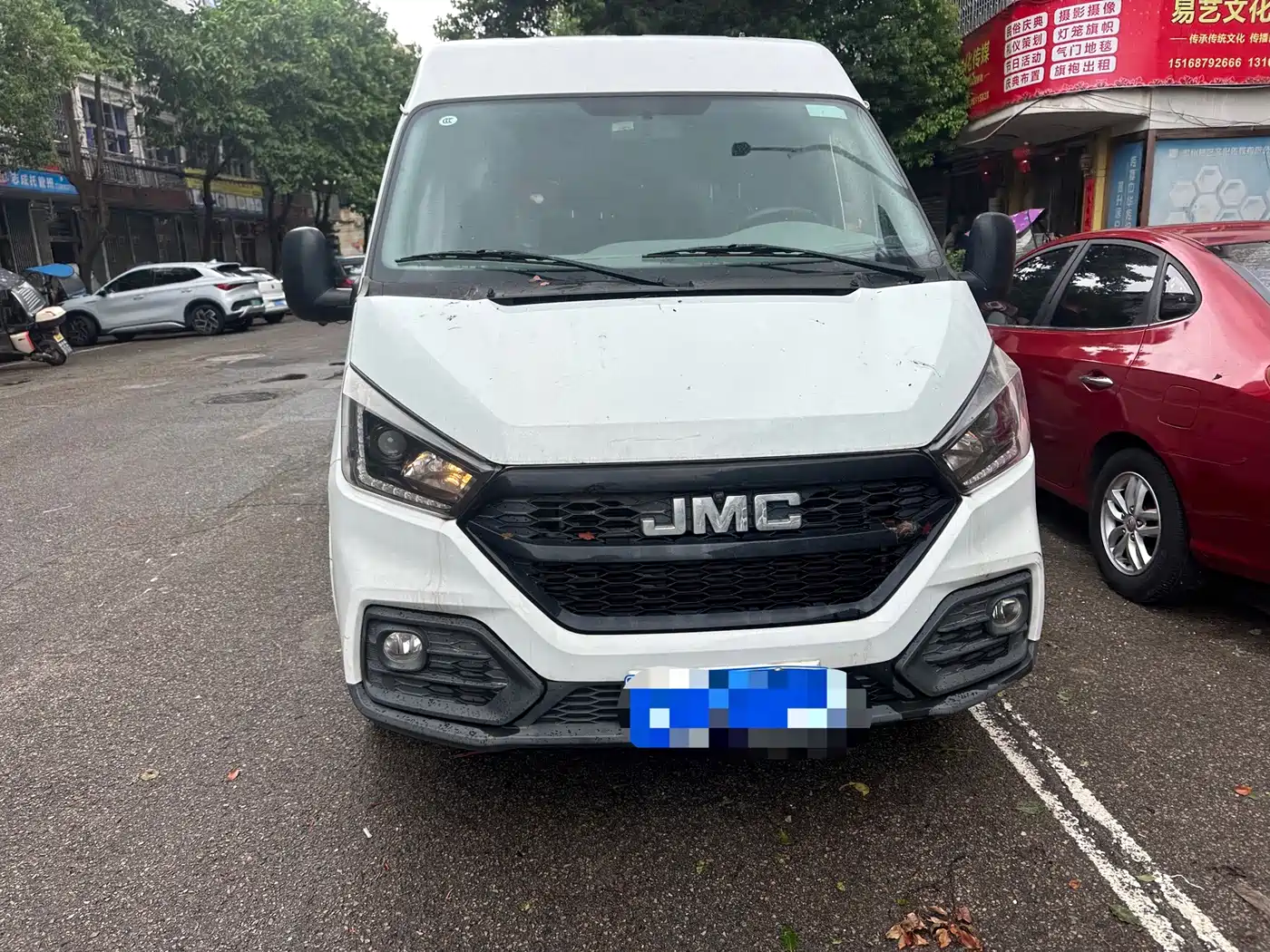 Jiangling Tesun 2022 2021 Model 2.8T Space King Taurus Edition Long Wheelbase Medium-High Roof Single Rear Tire-Step 6-Seater Diesel China VI JX493
