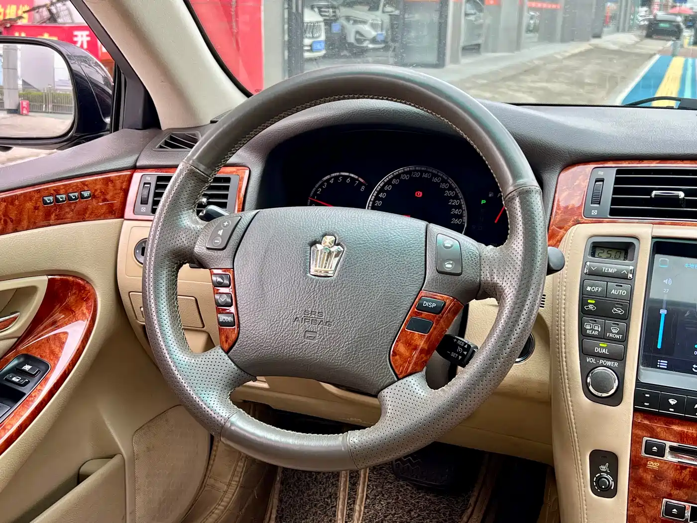 Toyota Crown 2007 3.0L Royal Saloon Navigation фото 8