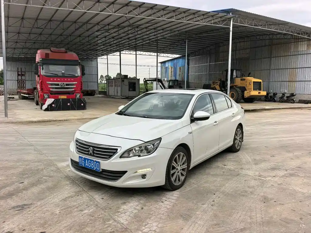 Peugeot 408 2015 — пригон из Китая