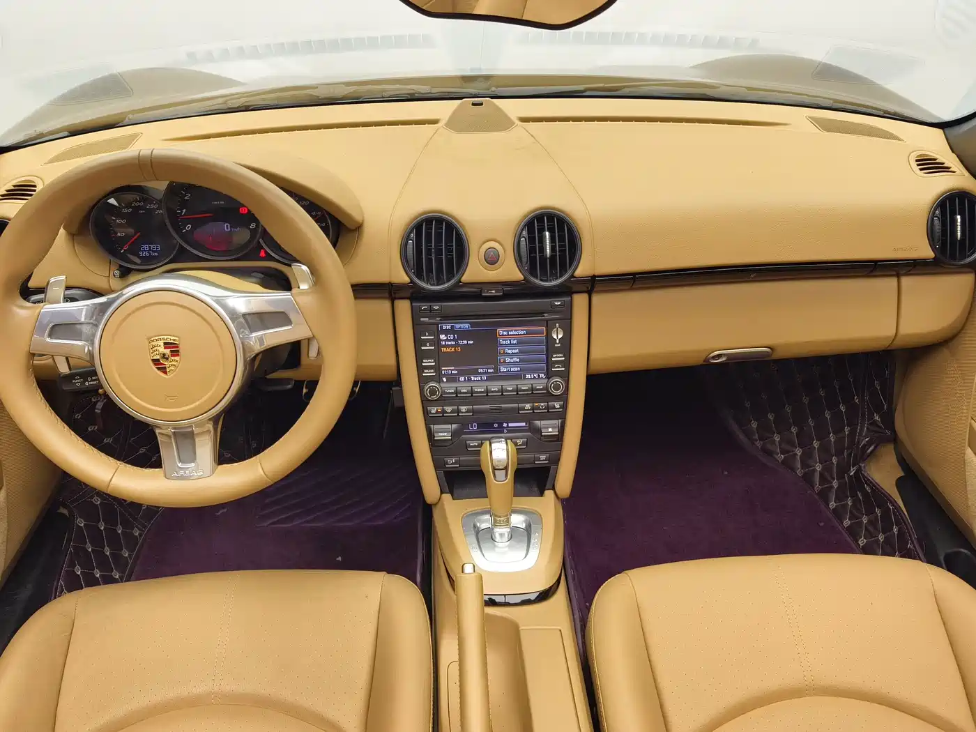 Porsche Boxster 2010 2011 Boxster Black Edition 2.9L