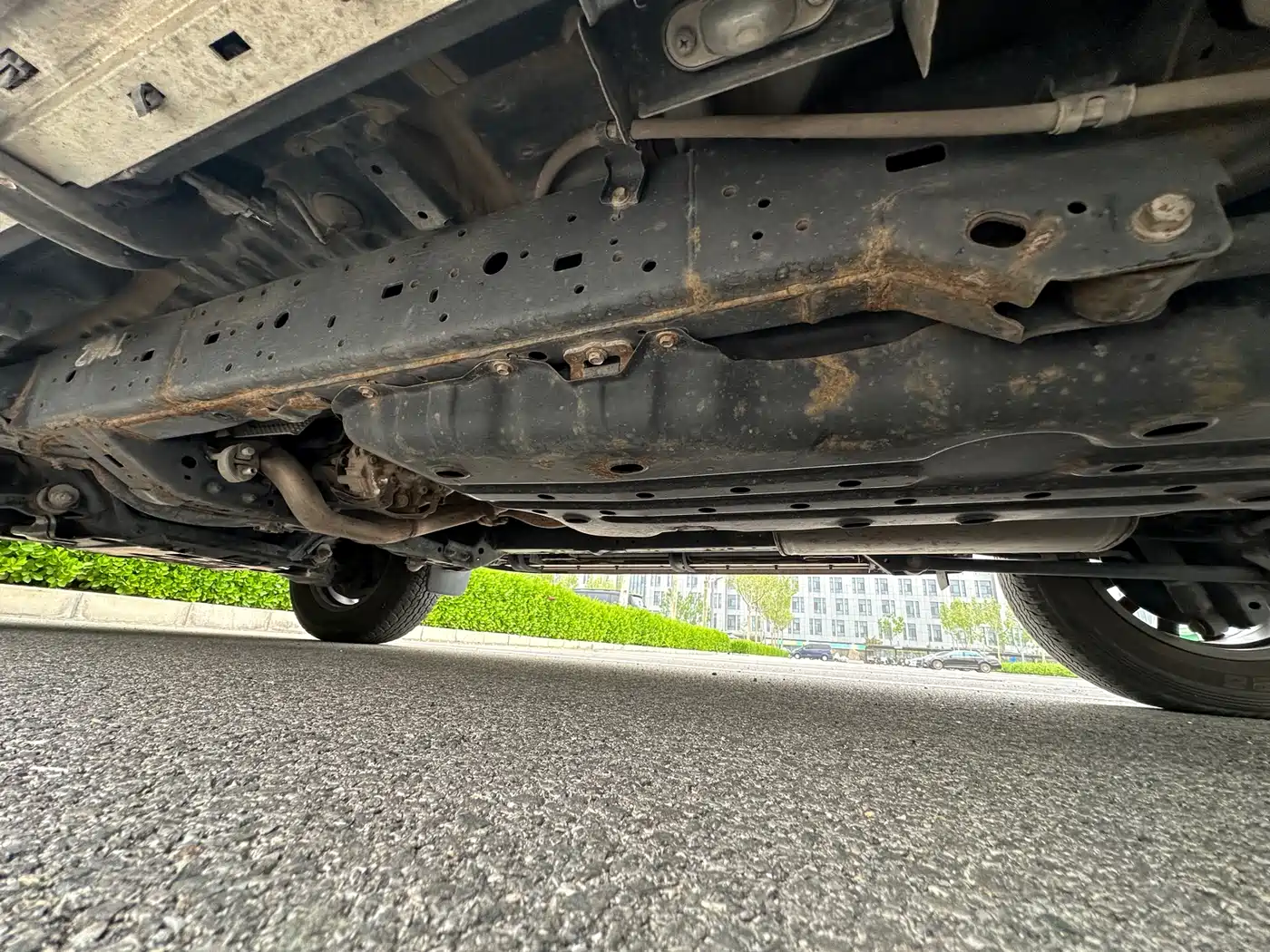 Toyota Prado 2018 3.5L Automatic TX-L NAVI Rear-mounted Spare Tire фото 14