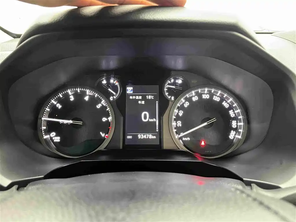 Toyota Prado 2020 2018 3.5L Automatic TX-L Rear-mounted Spare Tire