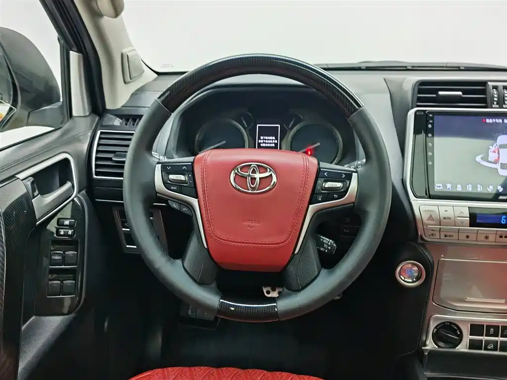 Toyota Prado 2018 3.5L Automatic TX-L Rear-mounted Spare Tire фото 11